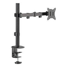 Заредете изображение във визуализатора на галерията – Silver Monkey UM-400 desk mount for 17-32'' monitor with folding arm - black
