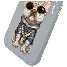 Заредете изображение във визуализатора на галерията – NIMMY case GLASSES COOL DOG for IPHONE 15 gray
