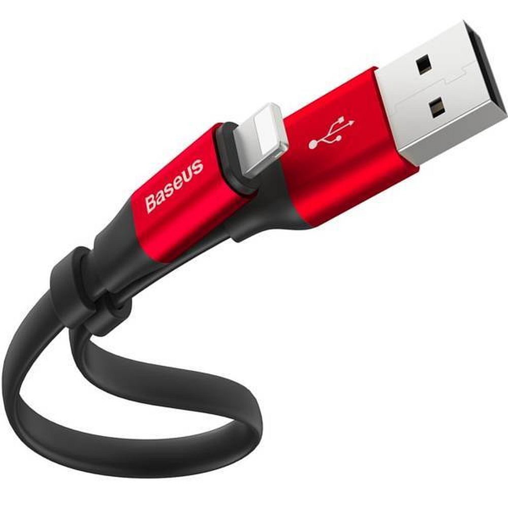 BASEUS кабел USB A към Lightning 2,4A Crystal Shine CAJY000005 1,2 м лилав