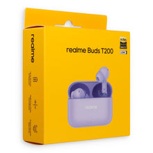 Заредете изображение във визуализатора на галерията – Wireless earphones Realme Buds T200 purple
