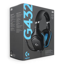 Заредете изображение във визуализатора на галерията – Wired headphones Jack 3,5 mm with microphone Logitech G432 black
