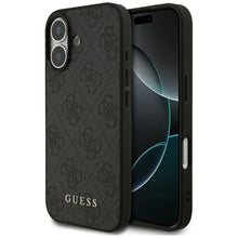 Заредете изображение във визуализатора на галерията – GUESS case for IPHONE 17 GUHCP17SG4GFGR (PU 4G Classic) black
