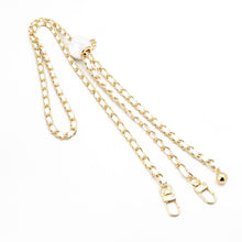 Заредете изображение във визуализатора на галерията – Chain / Rope with holder GLAMOUR fit all models 80mm max width WHITE
