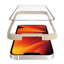 Заредете изображение във визуализатора на галерията – PanzerGlass Ultra-Wide Fit Antibacterial Tempered Glass with Glare Filter and Positioner for iPhone 14/13 Pro/13
