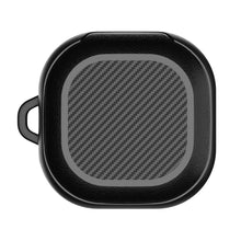 Заредете изображение във визуализатора на галерията – Tech-Protect Rough Carbon Case for Samsung Galaxy Buds FE / 2 Pro / 2 / Live / Pro - Black
