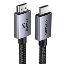 Заредете изображение във визуализатора на галерията – Ugreen HD171 35376 cable with HDMI 2.1 8K connectors certified 5 m - gray
