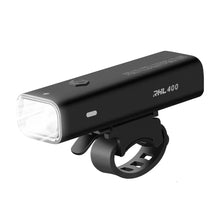 Заредете изображение във визуализатора на галерията – Rockbros 24310006001 front bicycle light 400 lm + micro USB cable - USB-A - black
