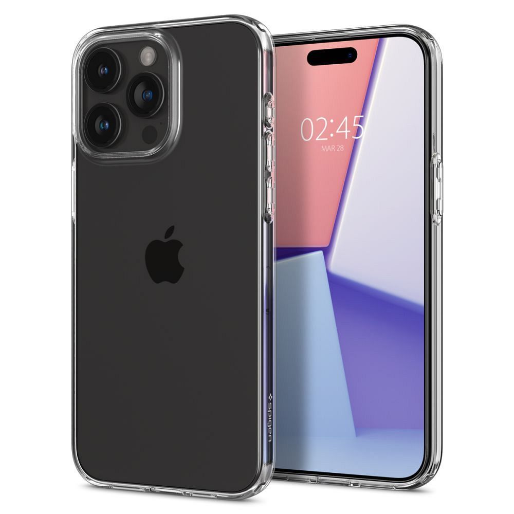 Оригинален гръб SPIGEN LIQUID CRYSTAL for IPHONE 15 Pro прозрачен