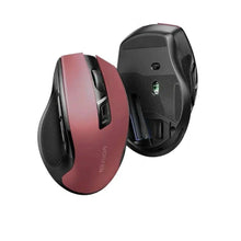 Заредете изображение във визуализатора на галерията – Ugreen MU006 wireless optical mouse USB 2.4GHz / Bluetooth 5.0 4000 DPI - red
