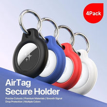 Заредете изображение във визуализатора на галерията – DUX DUCIS secure case mad of durable PC for Apple AirTag (4Pack)

