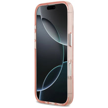 Заредете изображение във визуализатора на галерията – KARL LAGERFELD case for IPHONE 17 compatible with MagSafe KLHMP17SHMKBCHOP (IML Choupette Head Logo) pink
