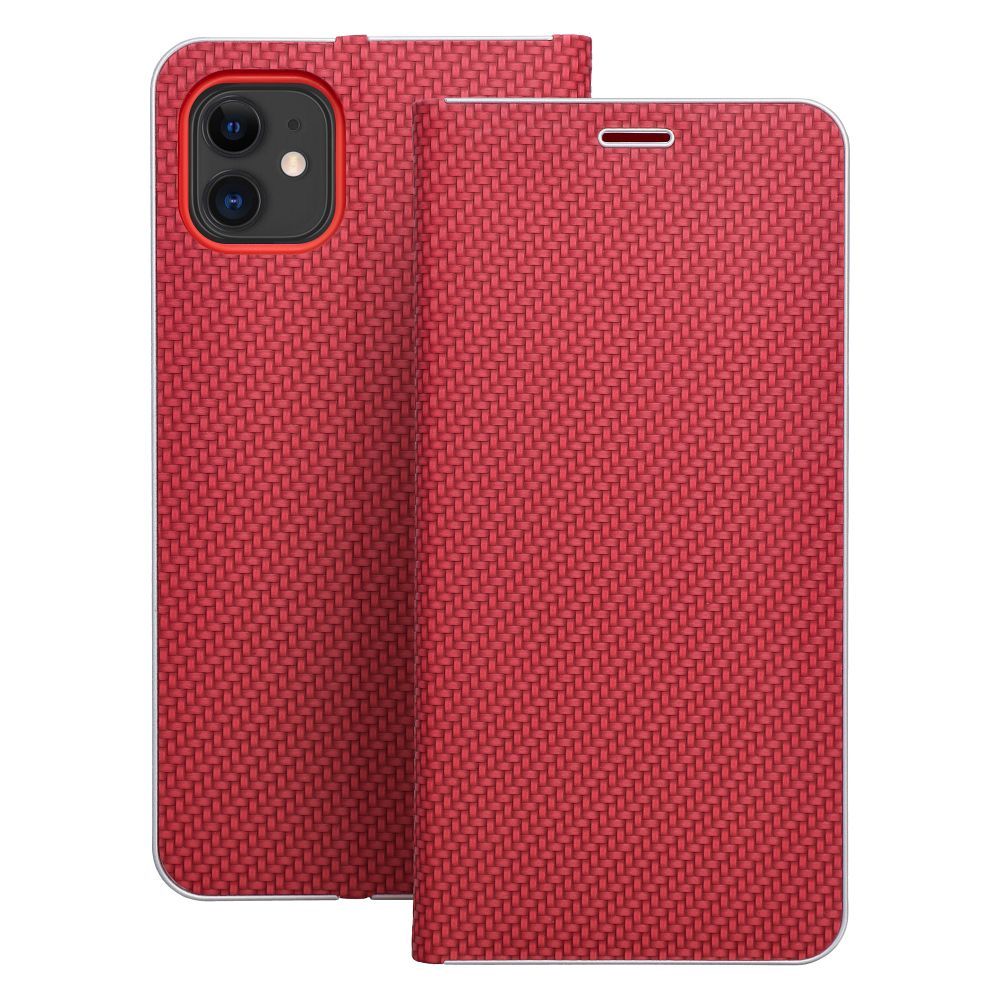 Калъф Carbon Moon за IPHONE 17 Pro Max червен – TopMag