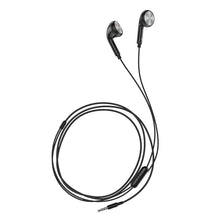 Заредете изображение във визуализатора на галерията – HOCO wire earphones Jack 3,5 mm with microphone M73 black
