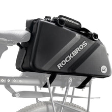 Заредете изображение във визуализатора на галерията – Rockbros 30140090001 bicycle bag for trunk 11.6l - black
