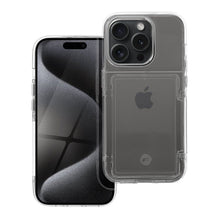 Заредете изображение във визуализатора на галерията – Гръб FORCELL F-PROTECT Crystal Pocket за IPHONE 15 Pro прозрачен
