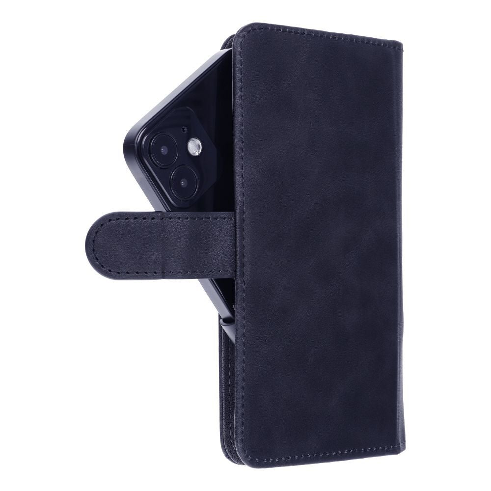 Универсален калъф тип книга COMMON size M for SAMSUNG S21 / NOTE / NOTE 2 / NOTE 3 / S10 / HUAWEI P30 Lite / P9 / P9 Lite / SONY XPERIA Z3 / Z4 / Z5 dark син