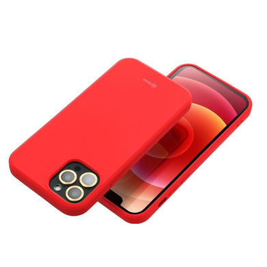 Гръб ROAR COLORFUL JELLY  за IPHONE 16 hot розов