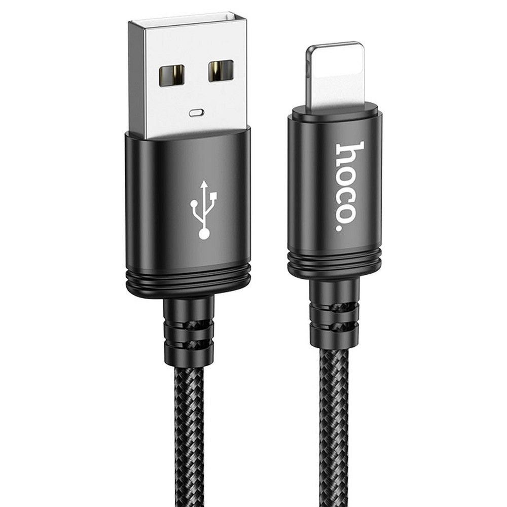 HOCO кабел USB A към Lightning 2,4A X91 3 м черен