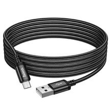 Заредете изображение във визуализатора на галерията – HOCO кабел USB A към Micro USB 2,4A X88 1 м черен

