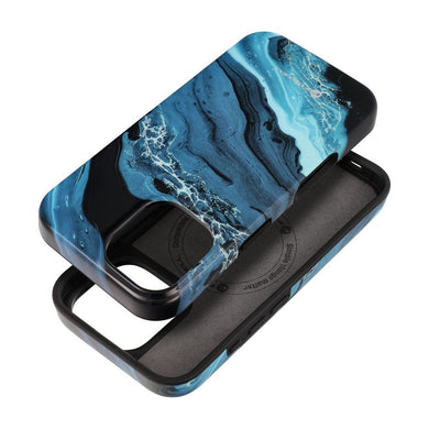 Гръб FORCELL F-PROTECT Mirage  съвместим с MagSafe за IPHONE 16 deep sea