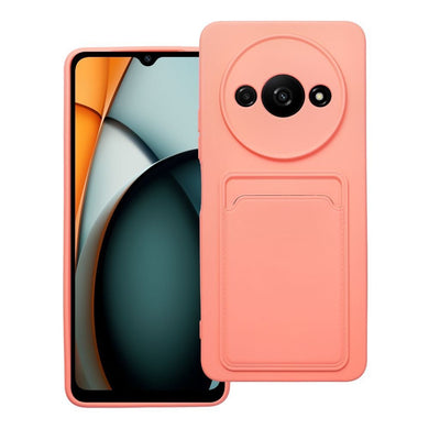 Гръб CARD за XIAOMI Redmi A3 4G розов