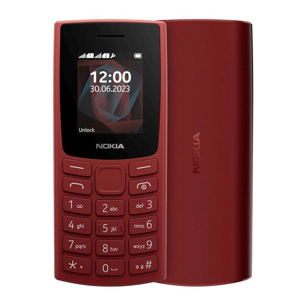 NOKIA мобилен телефон 105 4G TA-1557 DS червен