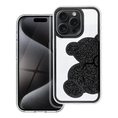 Гръб TEDDY BEAR за IPHONE 16 Pro черен