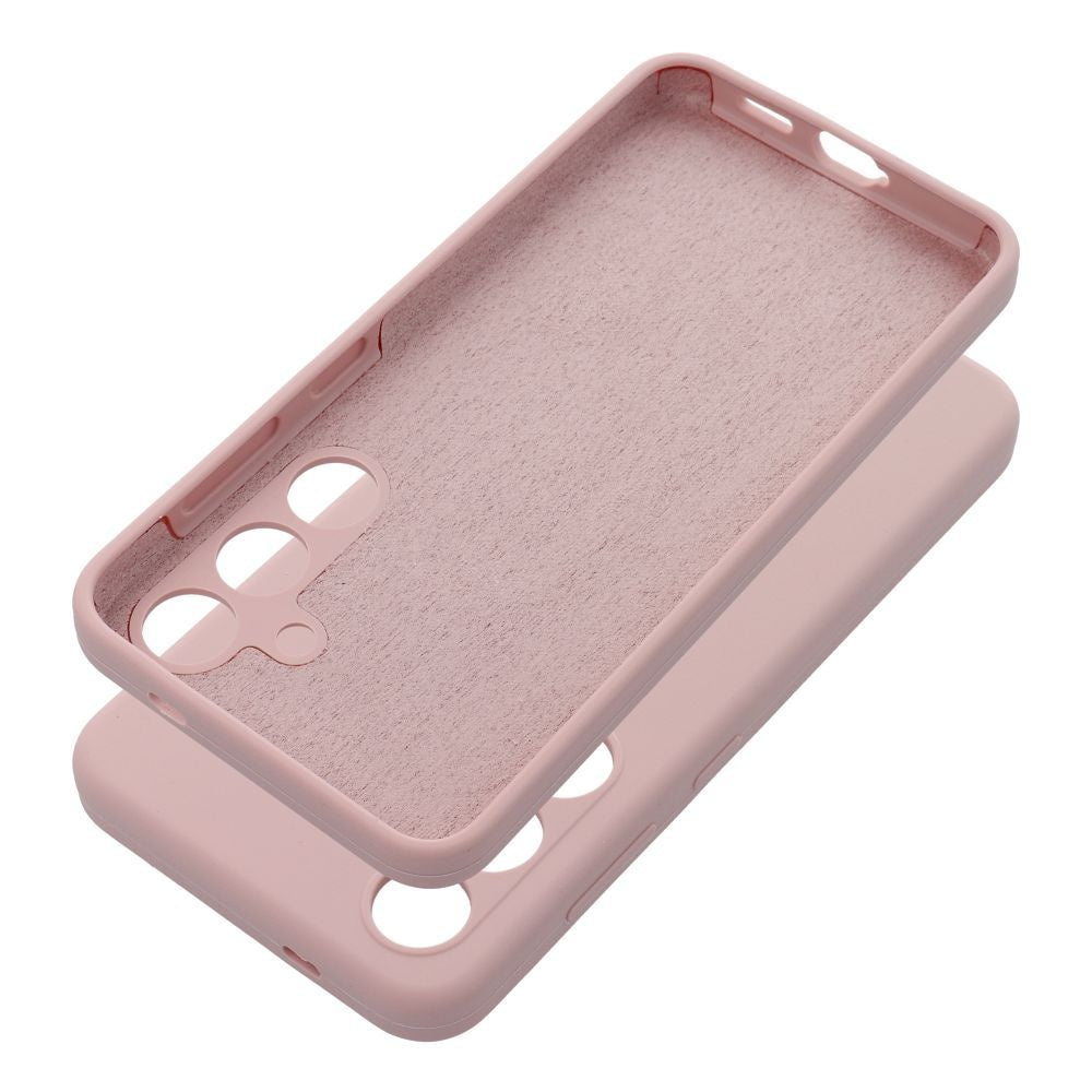 Силиконов гръб 2mm за SAMSUNG S24 FE sand розов