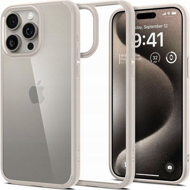 SPIGEN ULTRA HYBRID калъф за  IPHONE 16 Pro natural титанов