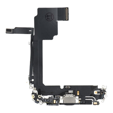 Заряден флекс USB за IPHONE 15 Pro Max черен OEM