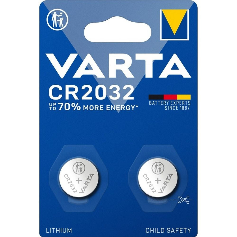 VARTA литиева батерия CR2032 (BIOS) 3V 2 бр.