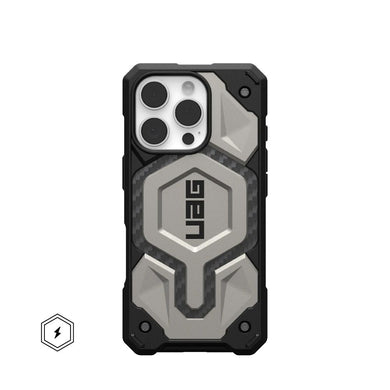 Оригинален гръб ( UAG ) Urban Armor Gear Monarch Pro for IPHONE 16 Pro титанов