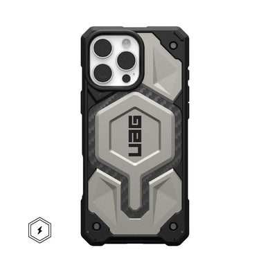 Оригинален гръб ( UAG ) Urban Armor Gear Monarch Pro for IPHONE 16 Pro Max титанов