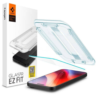 SPIGEN закалено стъкло GLAS.TR ”EZ FIT” за IPHONE 16 Pro прозрачно