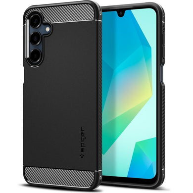 SPIGEN RUGGED ARMOR калъф за SAMSUNG A16 4G / 5G matte черен