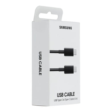 Оригинален гръб SAMSUNG cable Type C to Type C 5A EP-DN975BBEGWW 1 m черен blister