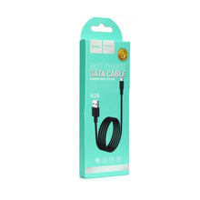 Заредете изображение във визуализатора на галерията – HOCO кабел USB A към Micro USB 2,4A X90 1м черен

