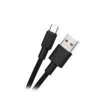 Заредете изображение във визуализатора на галерията – HOCO кабел USB A към Micro USB 2,4A X90 1м черен
