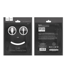 Заредете изображение във визуализатора на галерията – HOCO кабел USB A към Micro USB X13 1 м бял
