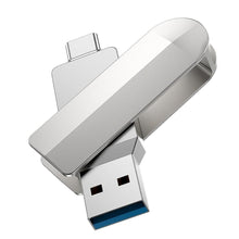 Заредете изображение във визуализатора на галерията – HOCO флашка USB A + Type C UD10 16GB USB3.0
