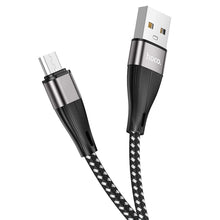 Заредете изображение във визуализатора на галерията – HOCO кабел USB A към Micro USB 2A X29 1 м черен
