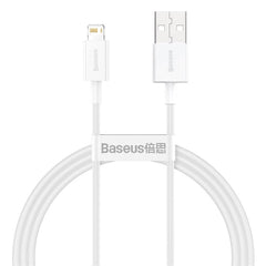 BASEUS кабел USB A към Lightning 2,4A Superior CALYS-C02 2 м бял