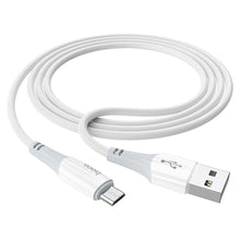 Заредете изображение във визуализатора на галерията – HOCO кабел USB A към Micro USB 2,4A X70 1 м бял
