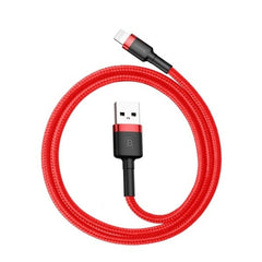 BASEUS кабел USB A към Lightning 2,4A Superior CALYS-C03 0,5m червен