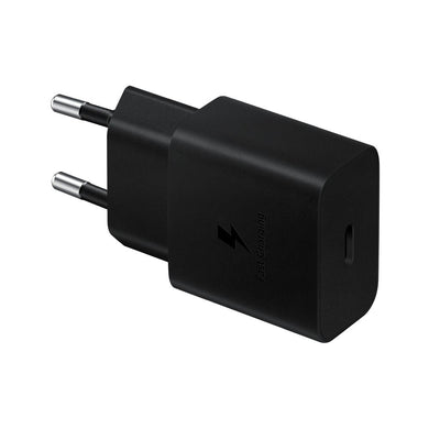 Оригинален гръб SAMSUNG charger Type C + cable Type C to Type C PD 3A 15W EP-T1510XBEGEU черен blister