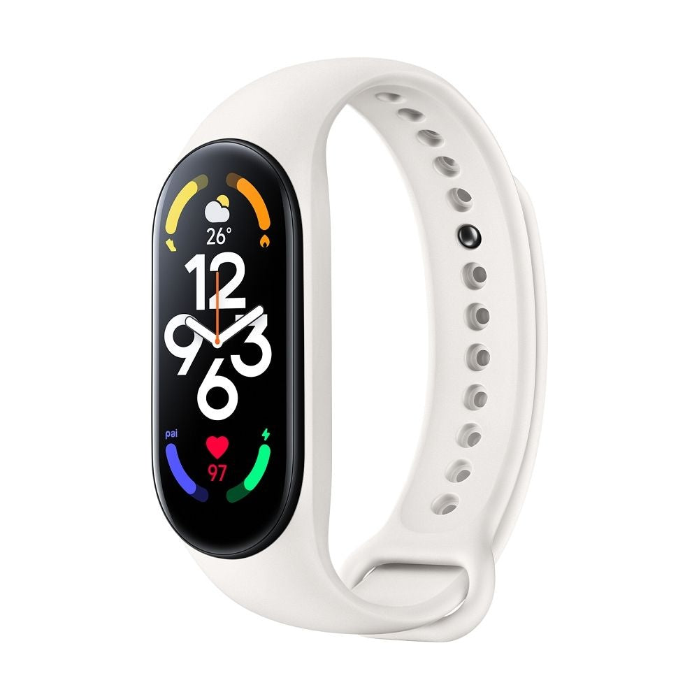 Силиконова каишка за XIAOMI Mi Band 5 / 6 / 7 пясъчна (11)