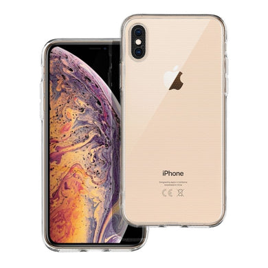 Гръб CLEAR 2 mm за IPHONE X / XS (със защита за камерите) прозрачен