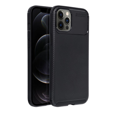 Гръб CARBON PREMIUM за IPHONE 12 Pro Max черен