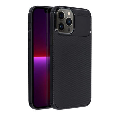 Гръб CARBON PREMIUM за IPHONE 13 Pro черен