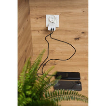 Заредете изображение във визуализатора на галерията – FORCELL F-ENERGY TFK-TC-35WPD зарядно за пътуване 2 x Type C PD QC4.0 3A 35W бяло
